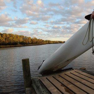 Get Kayative Roll-Aid kayak dock roller
