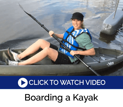 Video link to tutorial of how to enter a kayak using the Yak-A-Launcher